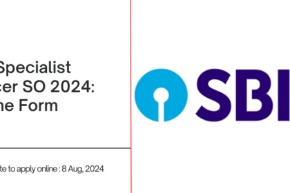 SBI Specialist Officer SO 2024 Online Form