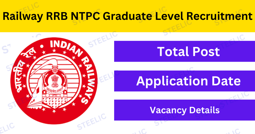 Railway RRB NTPC Graduate Level Recruitment 2024: Online Form