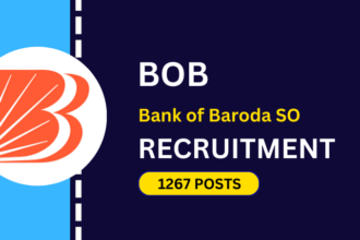 Bank of Baroda SO Recruitment