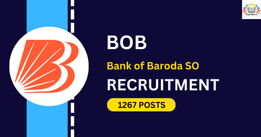 Bank of Baroda SO Recruitment